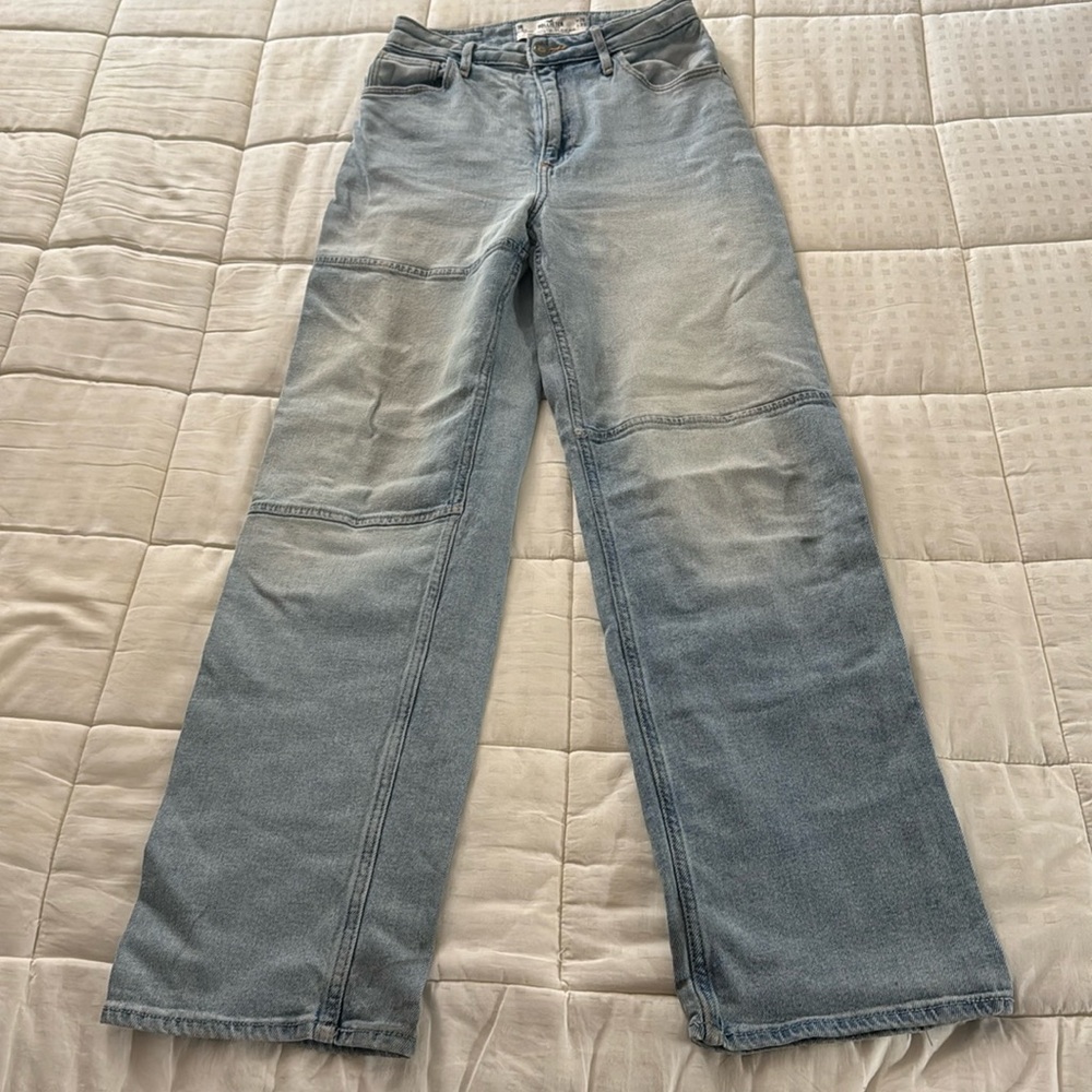 Hollister curvy ultra high rise Dad Jean